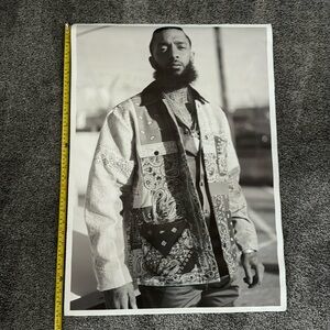 Nipsey Hussel canvas art wall poster